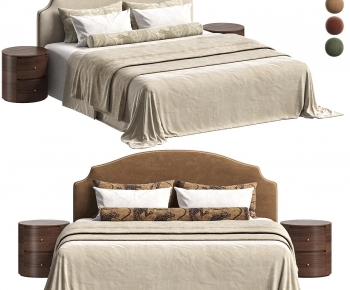 Modern Double Bed-ID:171377909