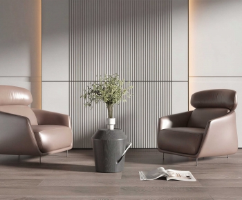 Modern Single Sofa-ID:414402017