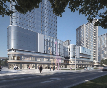 Modern Appearance Of Commercial Building-ID:780824907