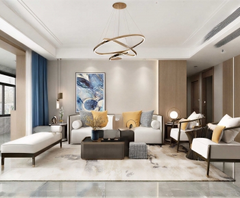 Modern A Living Room-ID:815283063