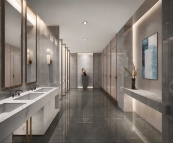 Modern Public Toilet-ID:587418088