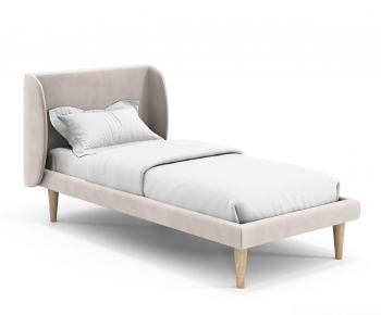 Modern Single Bed-ID:367360183