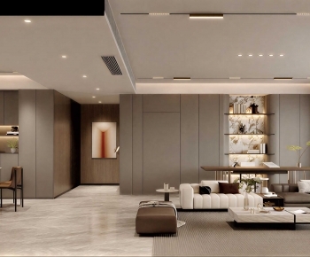 Modern A Living Room-ID:237874032
