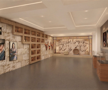 Modern Exhibition Hall-ID:782371041