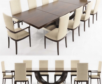 Modern Dining Table And Chairs-ID:846333988