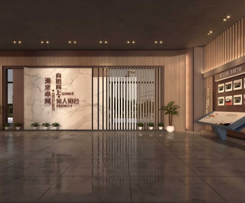 Modern Exhibition Hall-ID:810828929