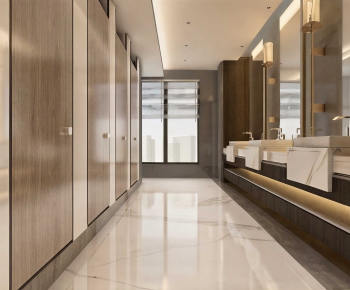 Modern Public Toilet-ID:820122009