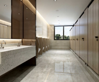 Modern Public Toilet-ID:401674033