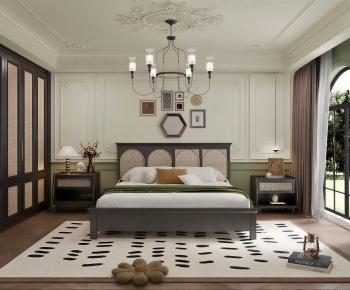 French Style Bedroom-ID:381320951