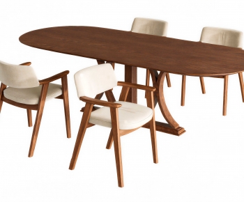Modern Dining Table And Chairs-ID:747580056