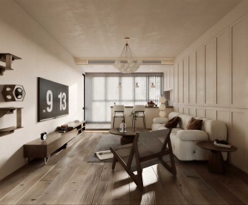 Modern A Living Room-ID:151951072
