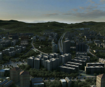 Modern Architectural Bird's-eye View Planning-ID:114026072