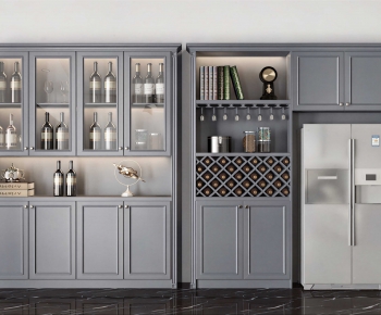 Modern Wine Cabinet-ID:413985014