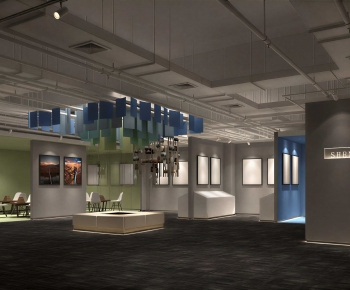 Modern Exhibition Hall-ID:148897891