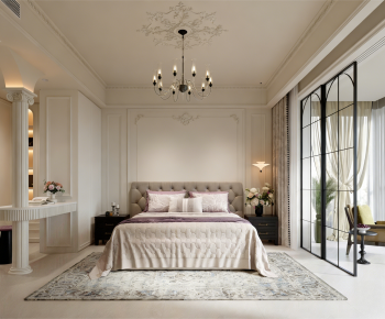 French Style Bedroom-ID:389348987