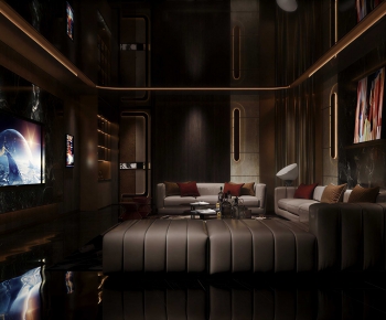 Modern Audiovisual Room-ID:349800116
