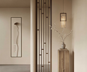 New Chinese Style Hallway-ID:858374127
