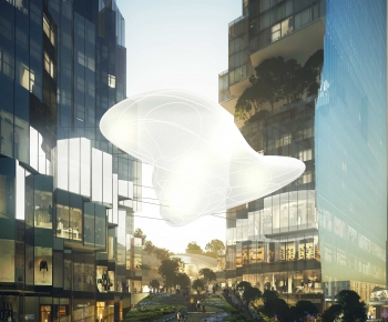Modern Residential Building-ID:133075956
