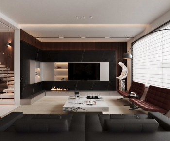 Modern A Living Room-ID:319451094