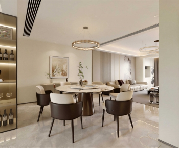 Modern Dining Room-ID:490335943