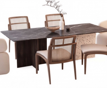 Modern Dining Table And Chairs-ID:512469057