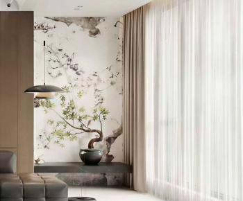 New Chinese Style Hallway-ID:468293914
