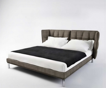 Modern Double Bed-ID:949949037