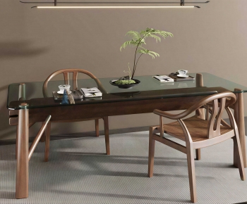 Modern Dining Table And Chairs-ID:703923941