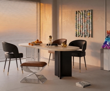 Modern Dining Table And Chairs-ID:240860949