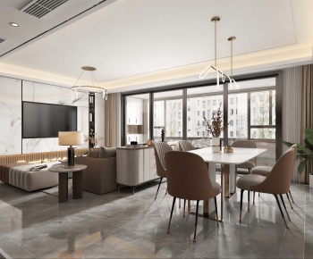 Modern A Living Room-ID:294158949