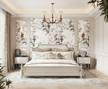 American Style Bedroom-ID:516545061