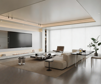 Modern A Living Room-ID:147923955