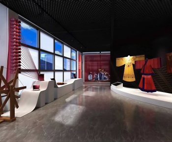 Modern Exhibition Hall-ID:564028986