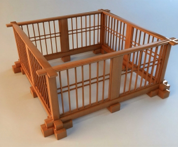 New Chinese Style Guardrail-ID:126369958