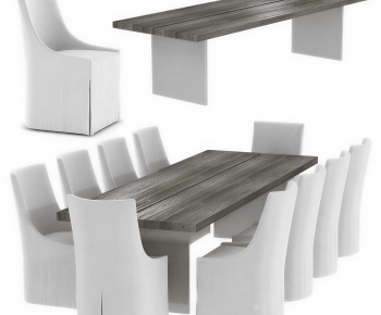 Modern Dining Table And Chairs-ID:520198114