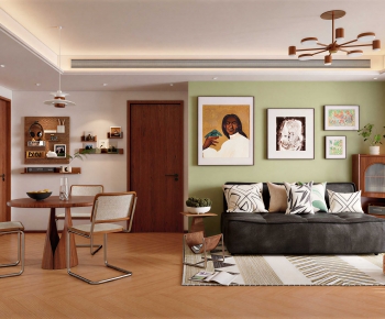Nordic Style A Living Room-ID:986152895