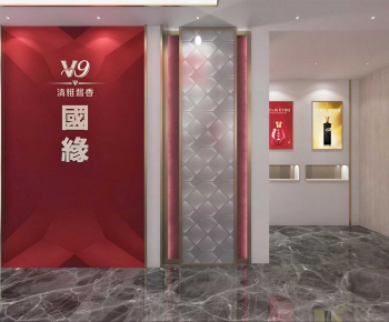 Modern Exhibition Hall-ID:304091931