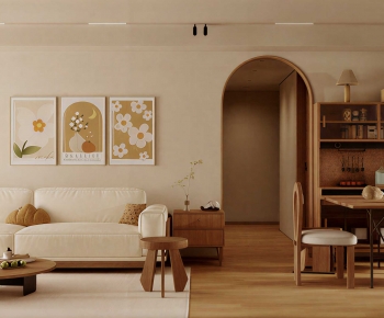 Modern A Living Room-ID:488519916