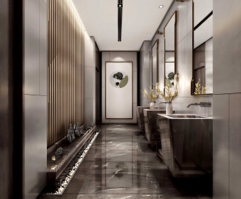 Modern Public Toilet-ID:676079033