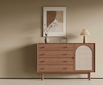 Nordic Style Side Cabinet-ID:137460237