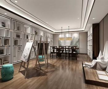 New Chinese Style Study Space-ID:876250982