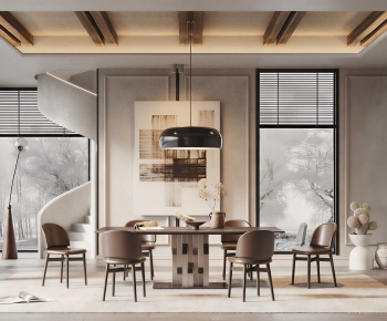 Modern Dining Room-ID:658648013