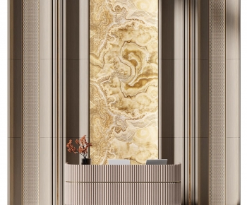 Modern Reception Desk-ID:727245094
