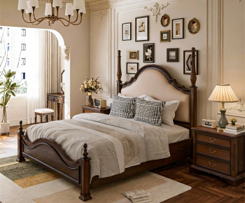 American Style Bedroom-ID:742079029