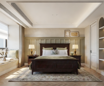 American Style Bedroom-ID:805653109