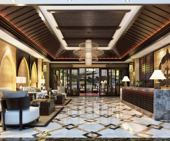 Southeast Asian Style Lobby Hall-ID:319731958