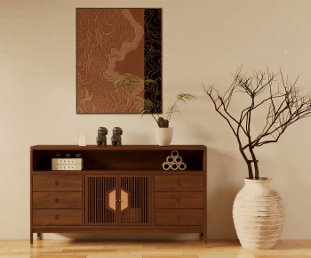 Japanese Style Side Cabinet-ID:169276952