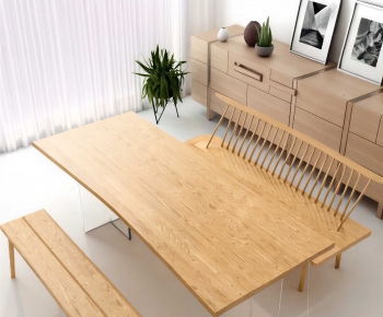 Modern Dining Table And Chairs-ID:874870065