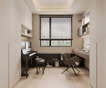 Modern Piano Room-ID:906439072