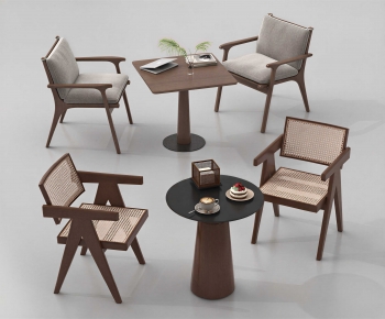 Wabi-sabi Style Leisure Table And Chair-ID:782898909